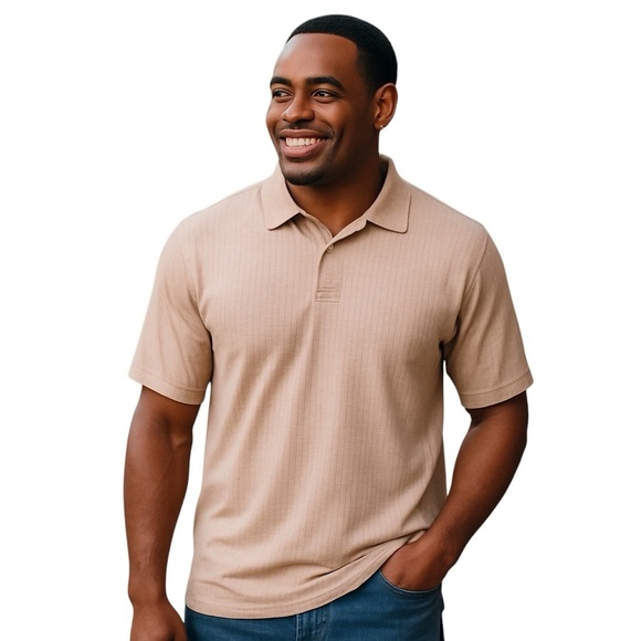 Nicklaus Other - Nicklaus Men’s Classic Polo Shirt. Brown, Tan. Medium